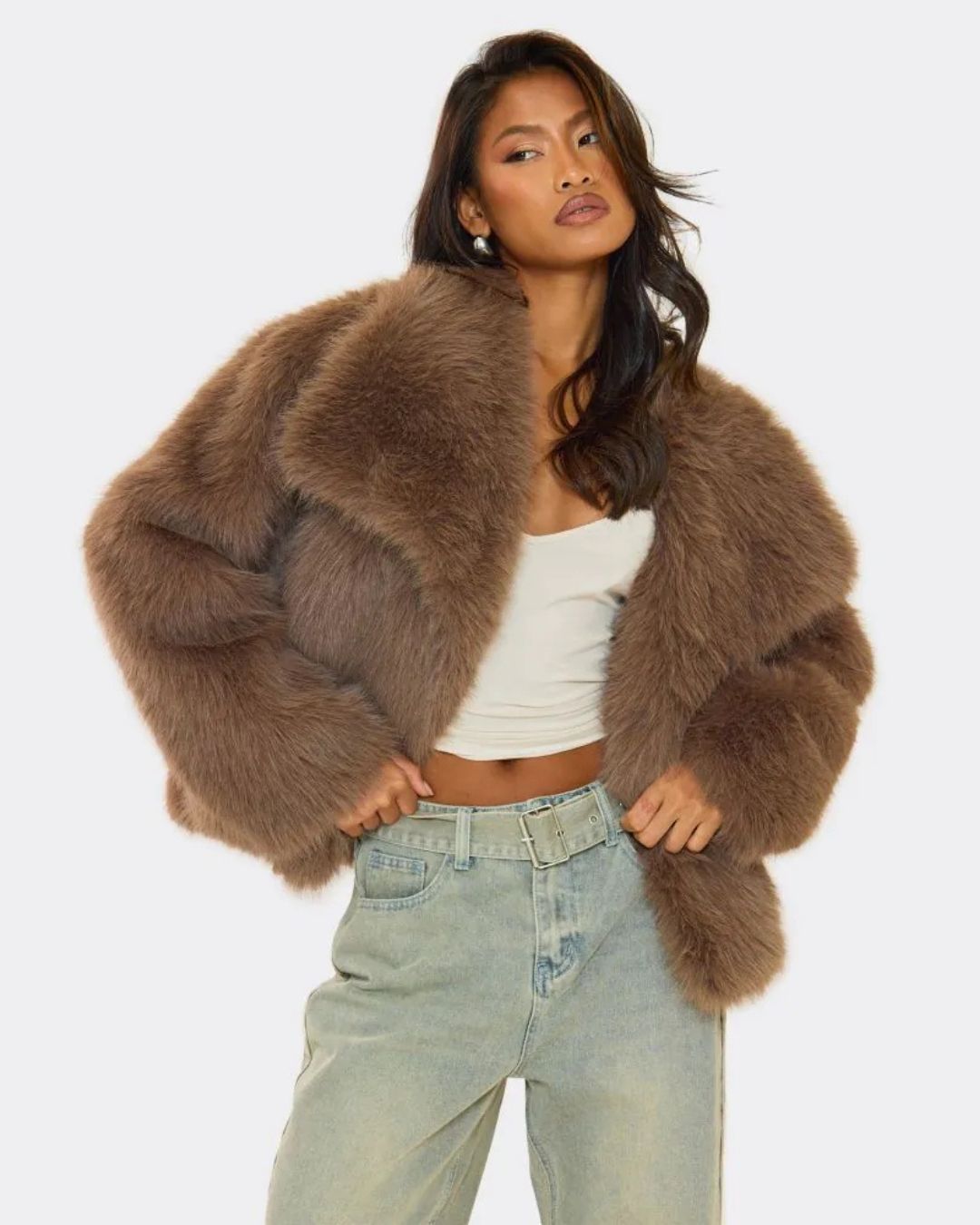 Ego Faux Fur Coat